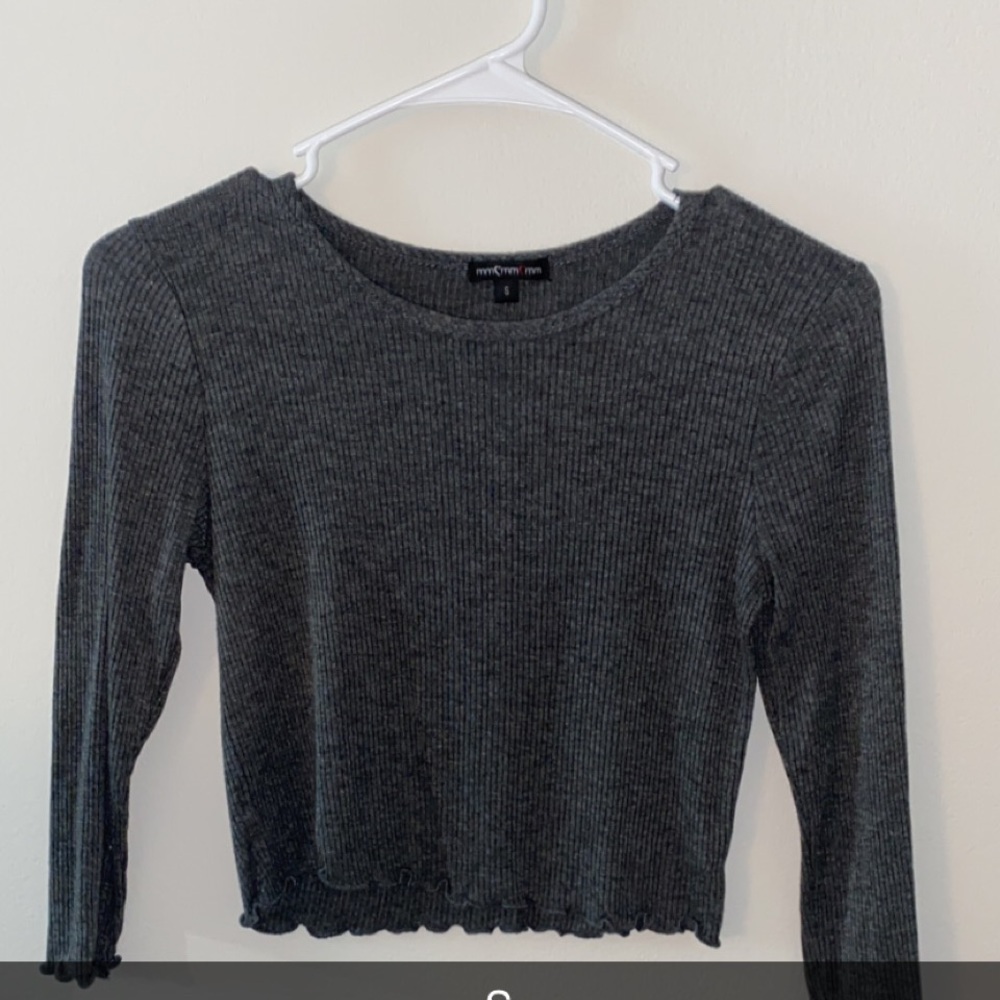 Crop top 3/4 sleeve